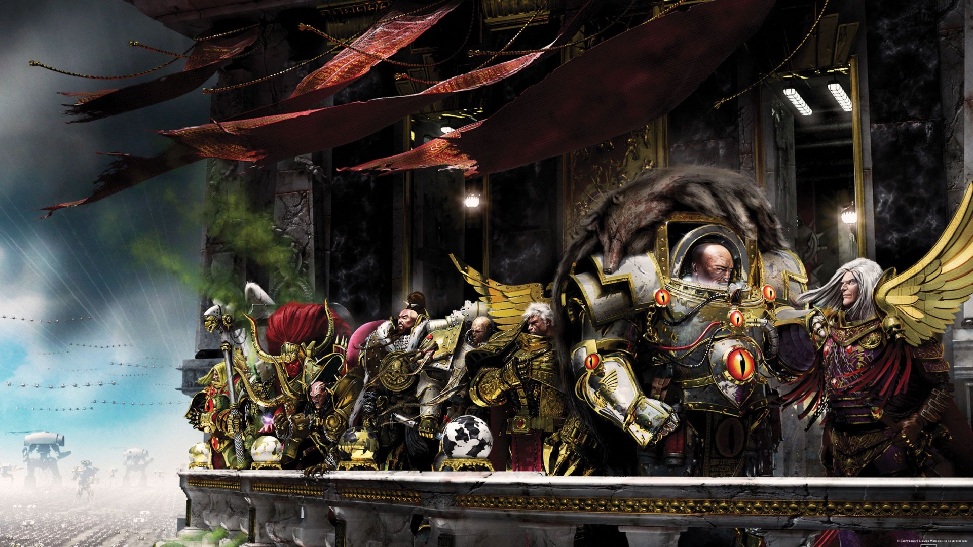 22, - Warhammer Primarchs , HD Wallpaper & Backgrounds