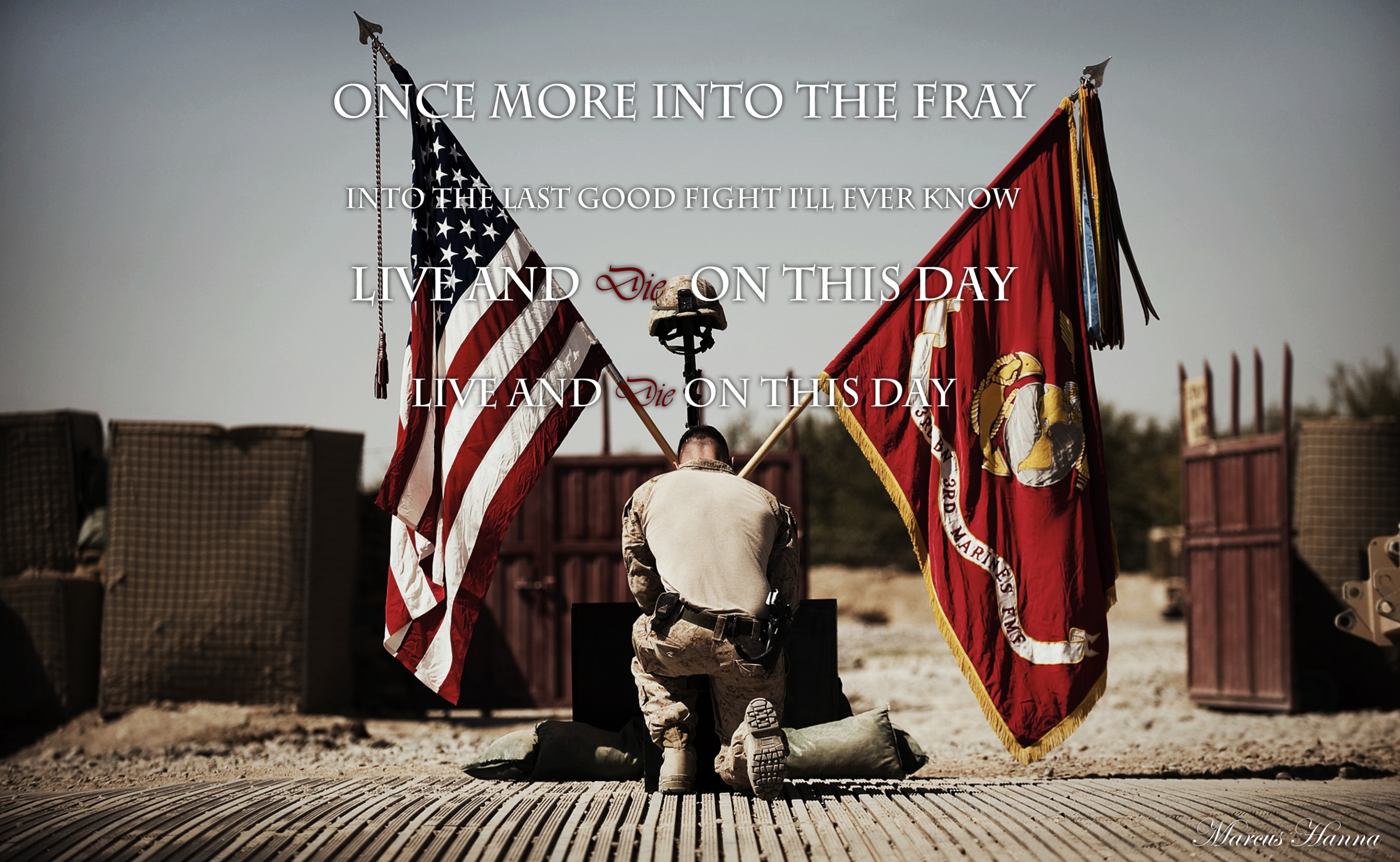 Military Quotes Wallpapers Hd - Fallen Marine , HD Wallpaper & Backgrounds
