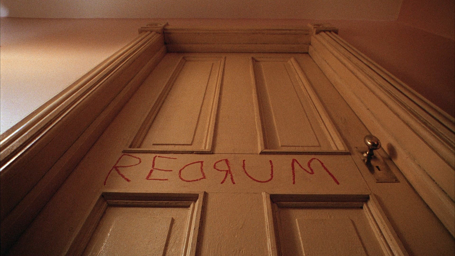 The Shining Jack Nicholson Stanley Kubrick Wallpaper - Shining Redrum Door , HD Wallpaper & Backgrounds