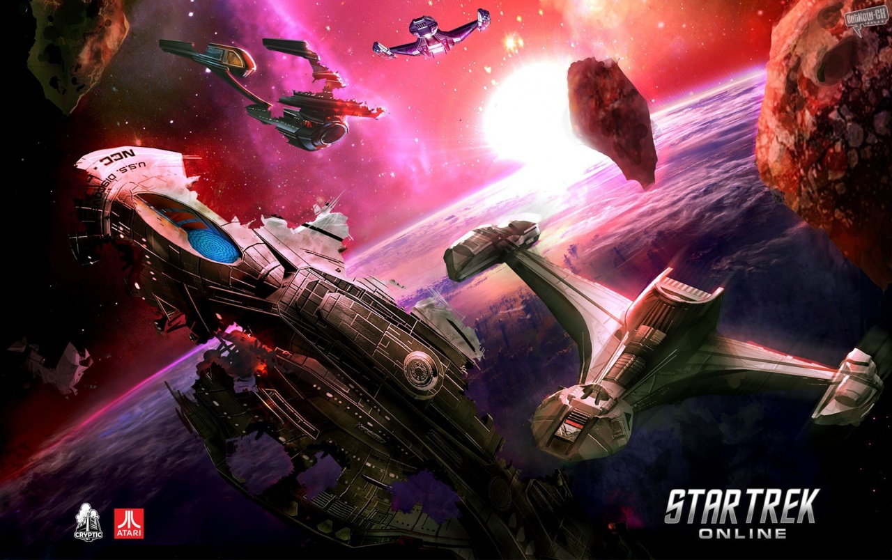 Originalwide Star Trek - Star Trek Online Spaceships , HD Wallpaper & Backgrounds