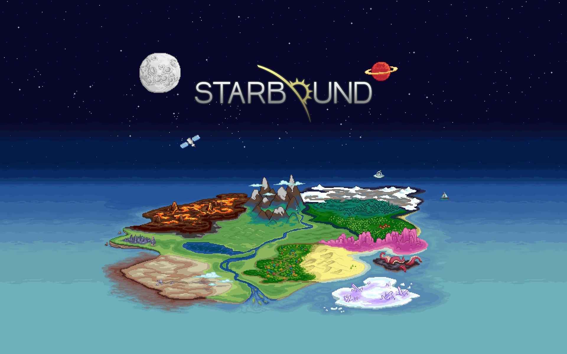 Starbound Hd Wallpaper - Starbound Wallpaper Hd , HD Wallpaper & Backgrounds