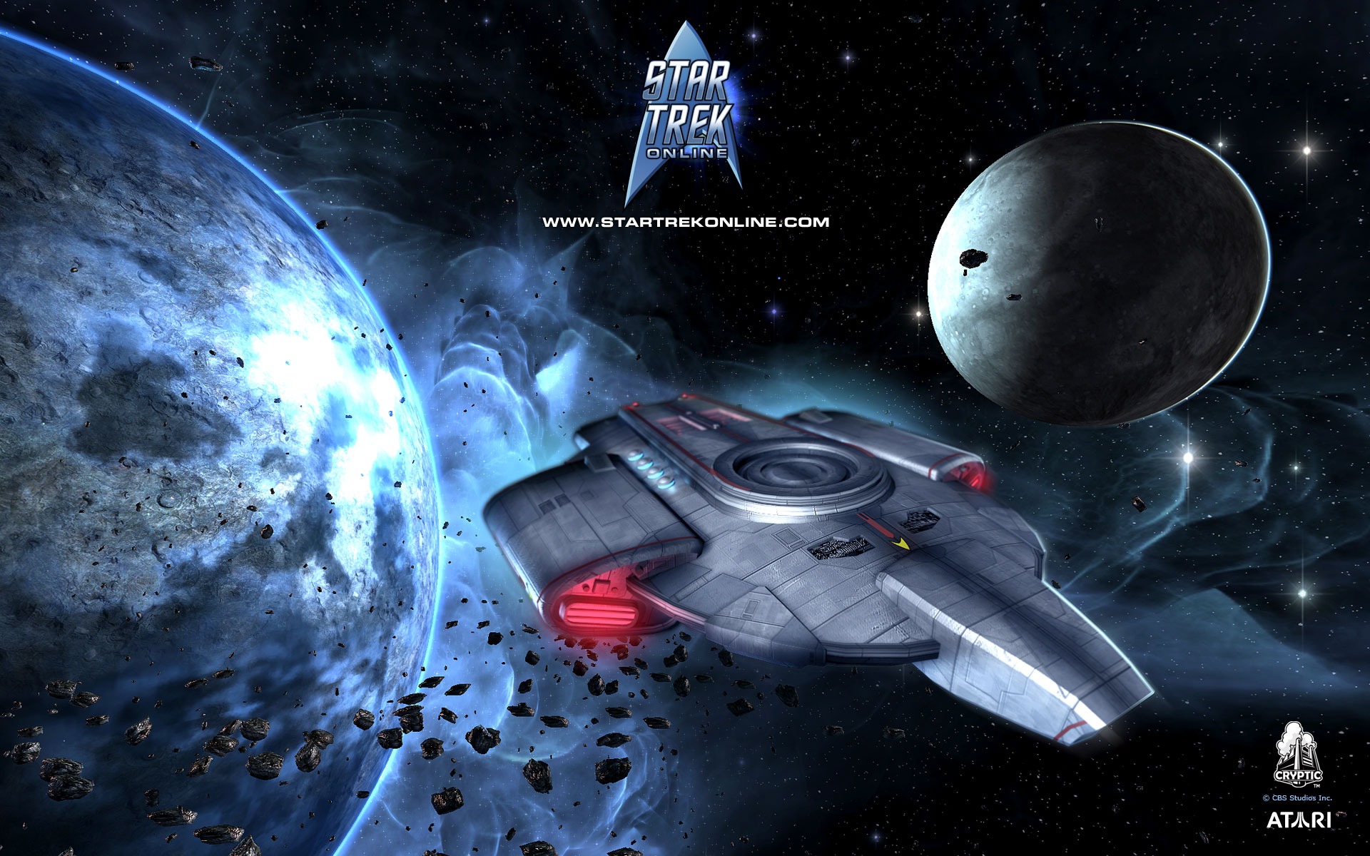 Ooooh, New Defiant Class Wallpaper Available From Star - Star Trek Online , HD Wallpaper & Backgrounds