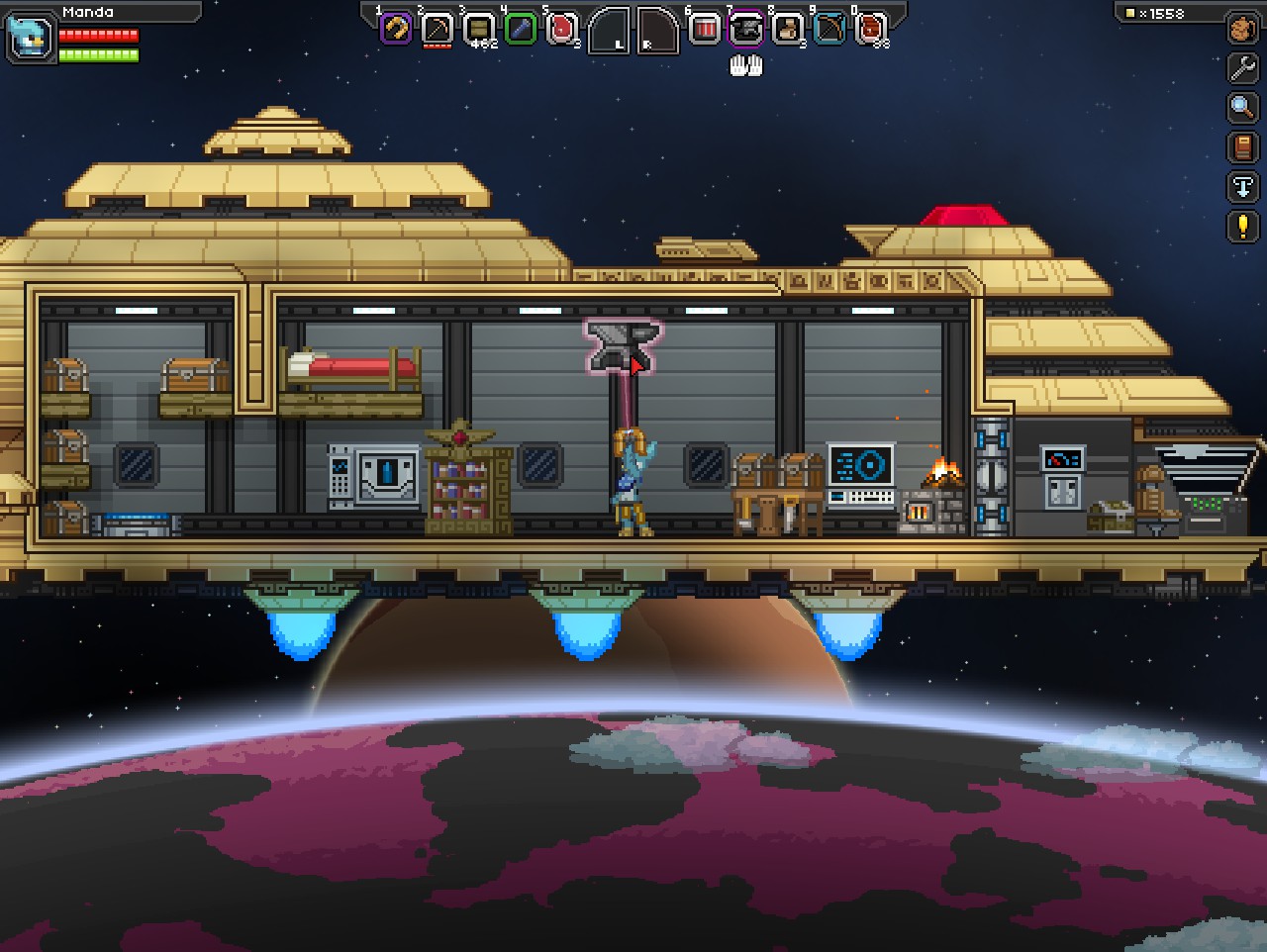 Starbound Images Early Access 2014 Screencaps Hd Wallpaper - Starbound Avian Ship Layout , HD Wallpaper & Backgrounds