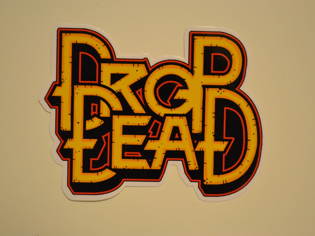 Drop Dead Logo Wallpaper - Drop Dead Clothing Font , HD Wallpaper & Backgrounds