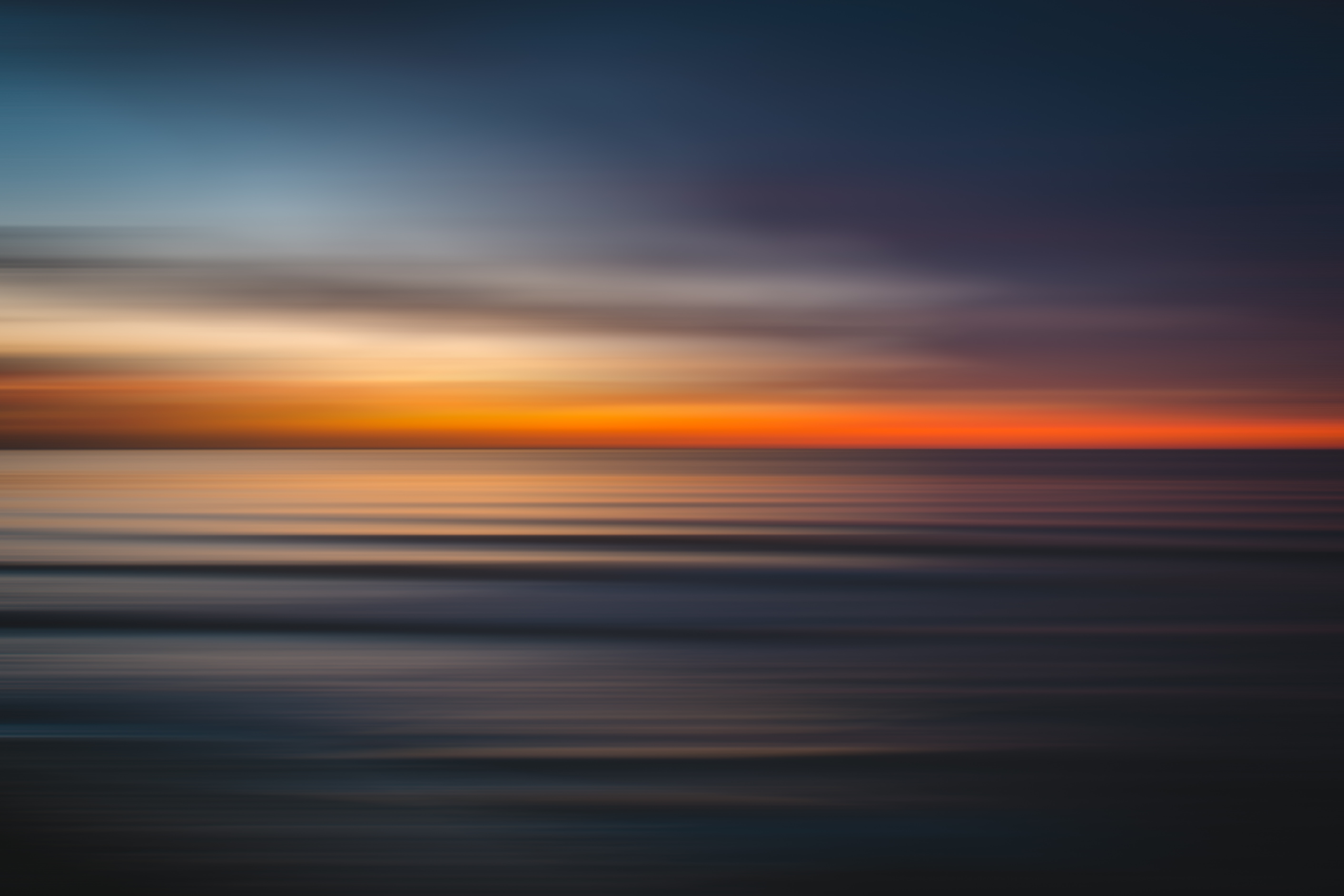 Horizon At Sunset , HD Wallpaper & Backgrounds