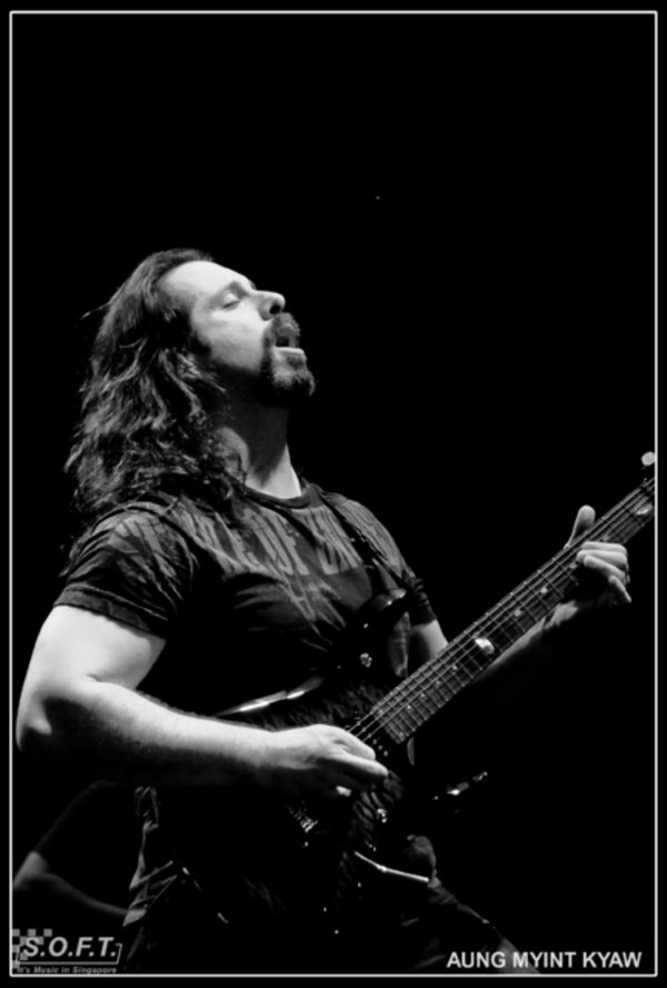 John Petrucci Black And White , HD Wallpaper & Backgrounds