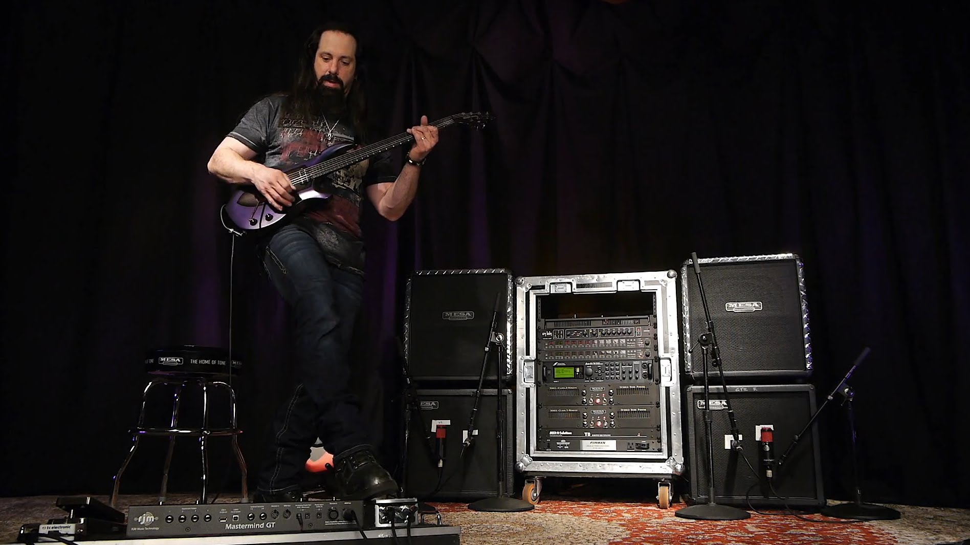 Dream Theater's John Petrucci Talks Guitar Tones On - John Petrucci Triaxis Rig , HD Wallpaper & Backgrounds