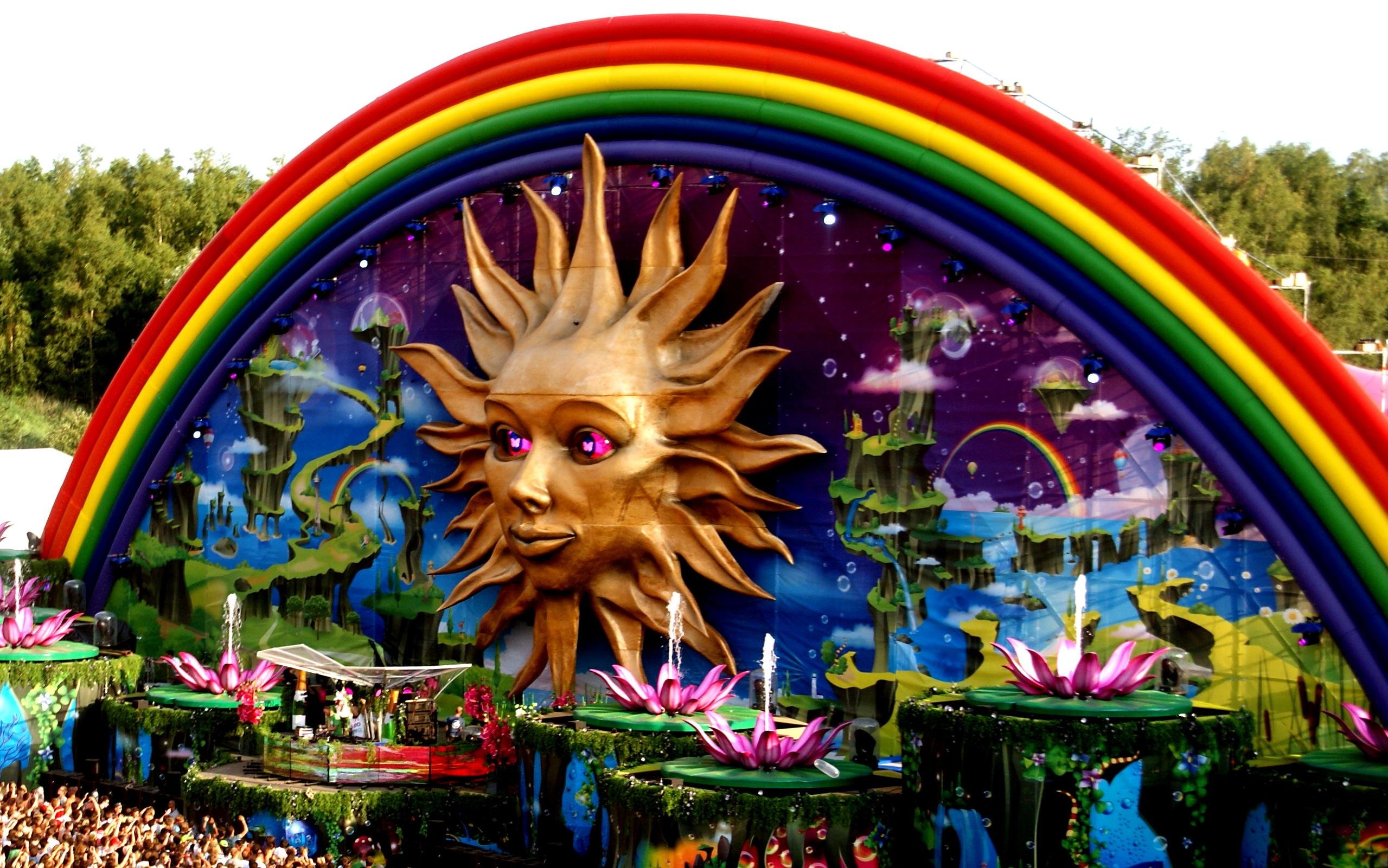 Tomorrowland Artificial Sun Wallpaper - Tomorrowland Festival , HD Wallpaper & Backgrounds