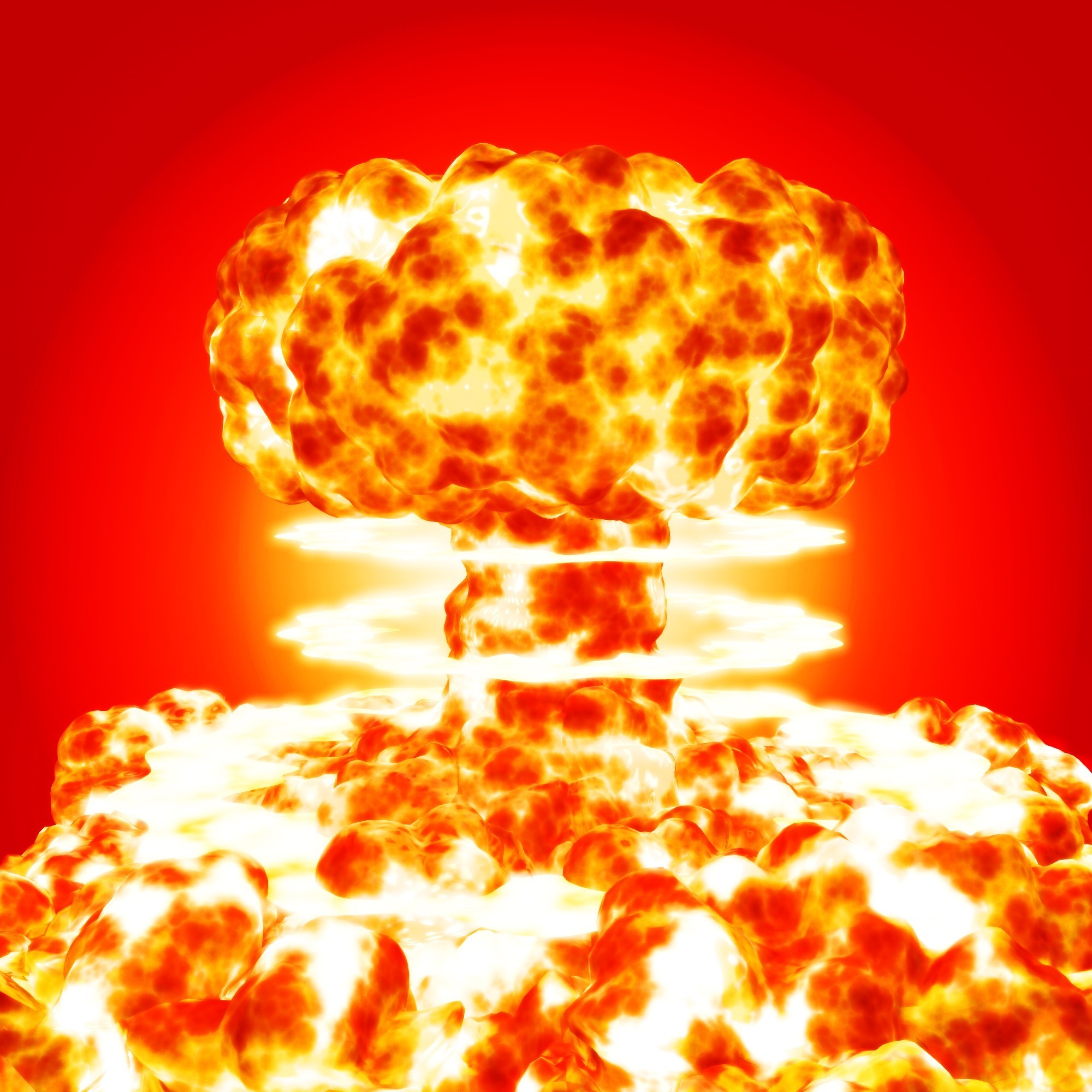 Sci Fi - Atomic Bomb Explosions , HD Wallpaper & Backgrounds