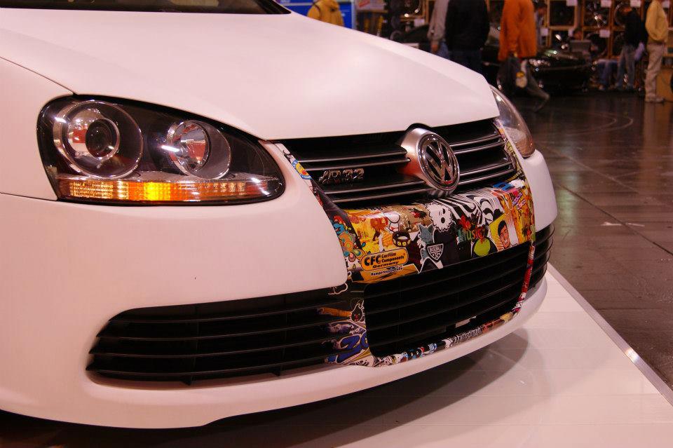 Stickerbomb Cars - Volkswagen Gti , HD Wallpaper & Backgrounds
