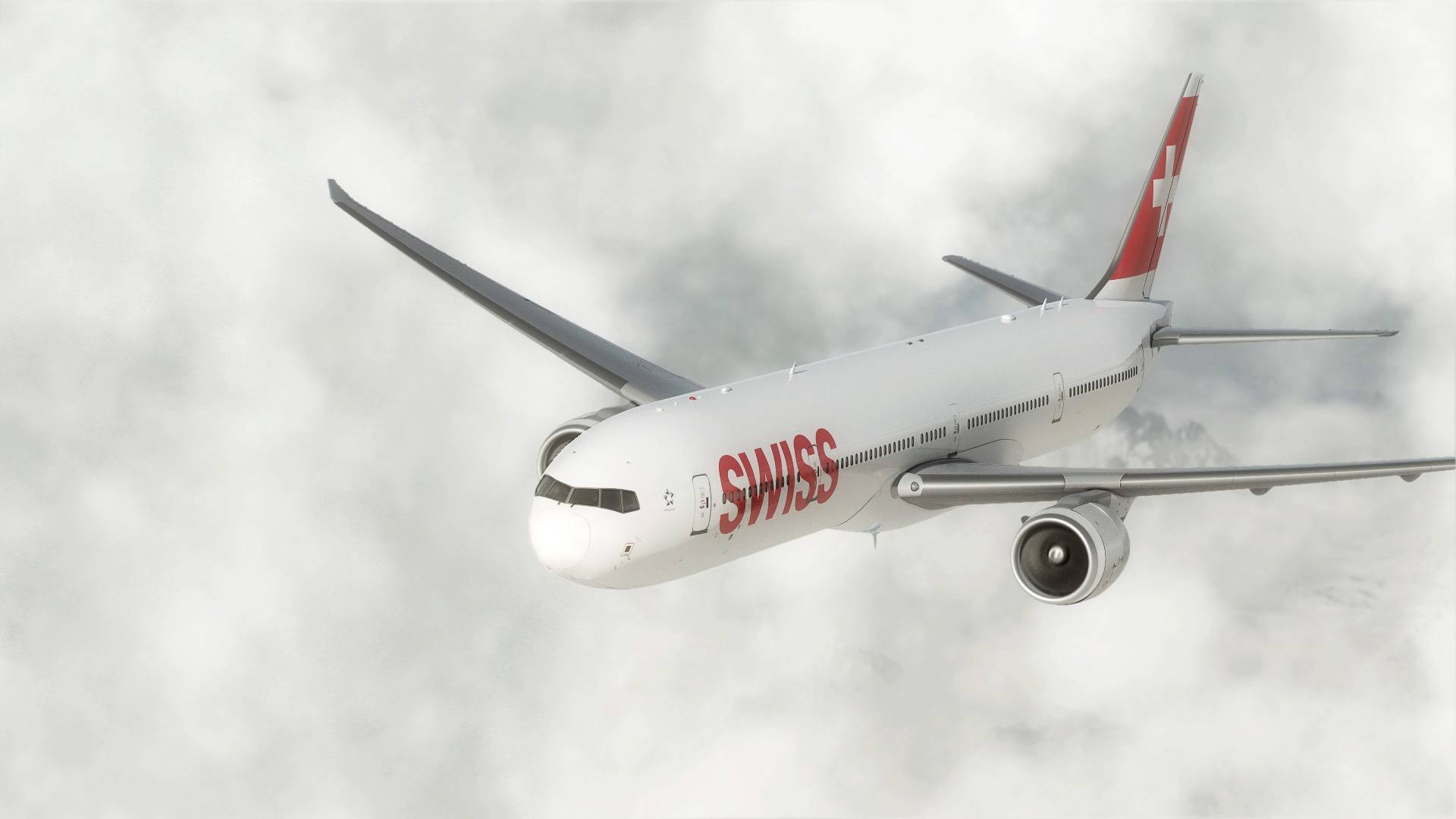 Boeing 777-300er Swiss Flagship - Swiss Airlines , HD Wallpaper & Backgrounds