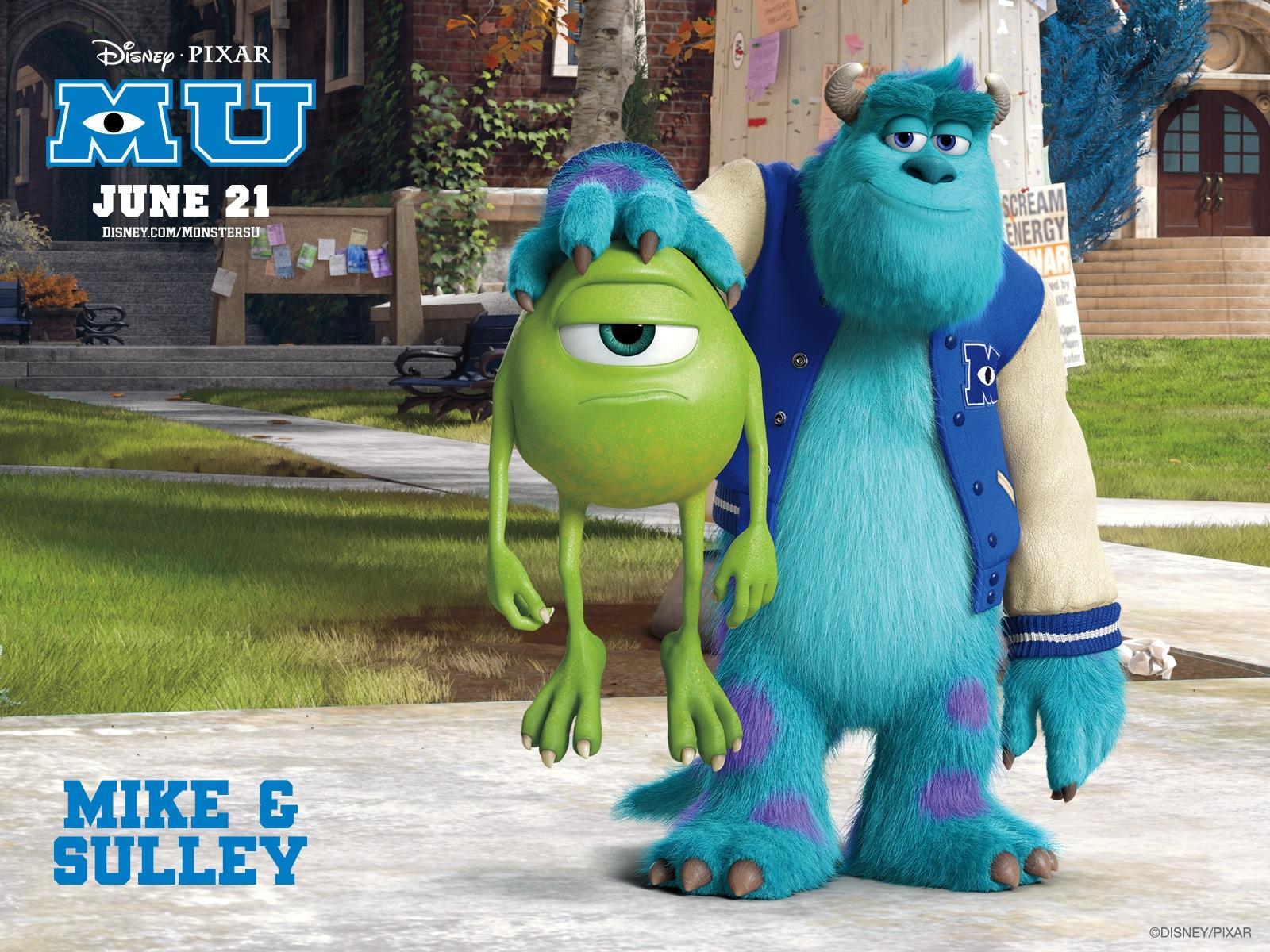 [movie Review] Lessons To Learn From Mike & Sully From - Monsters University Mike And Sully , HD Wallpaper & Backgrounds