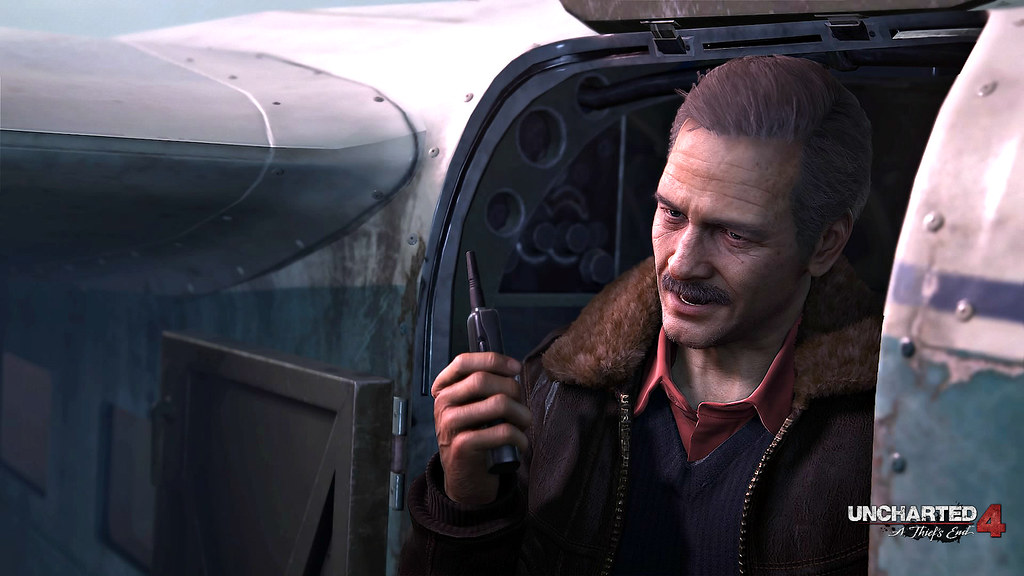 Victor Sullivan Wallpaper - Uncharted 4 Sully Airplane , HD Wallpaper & Backgrounds