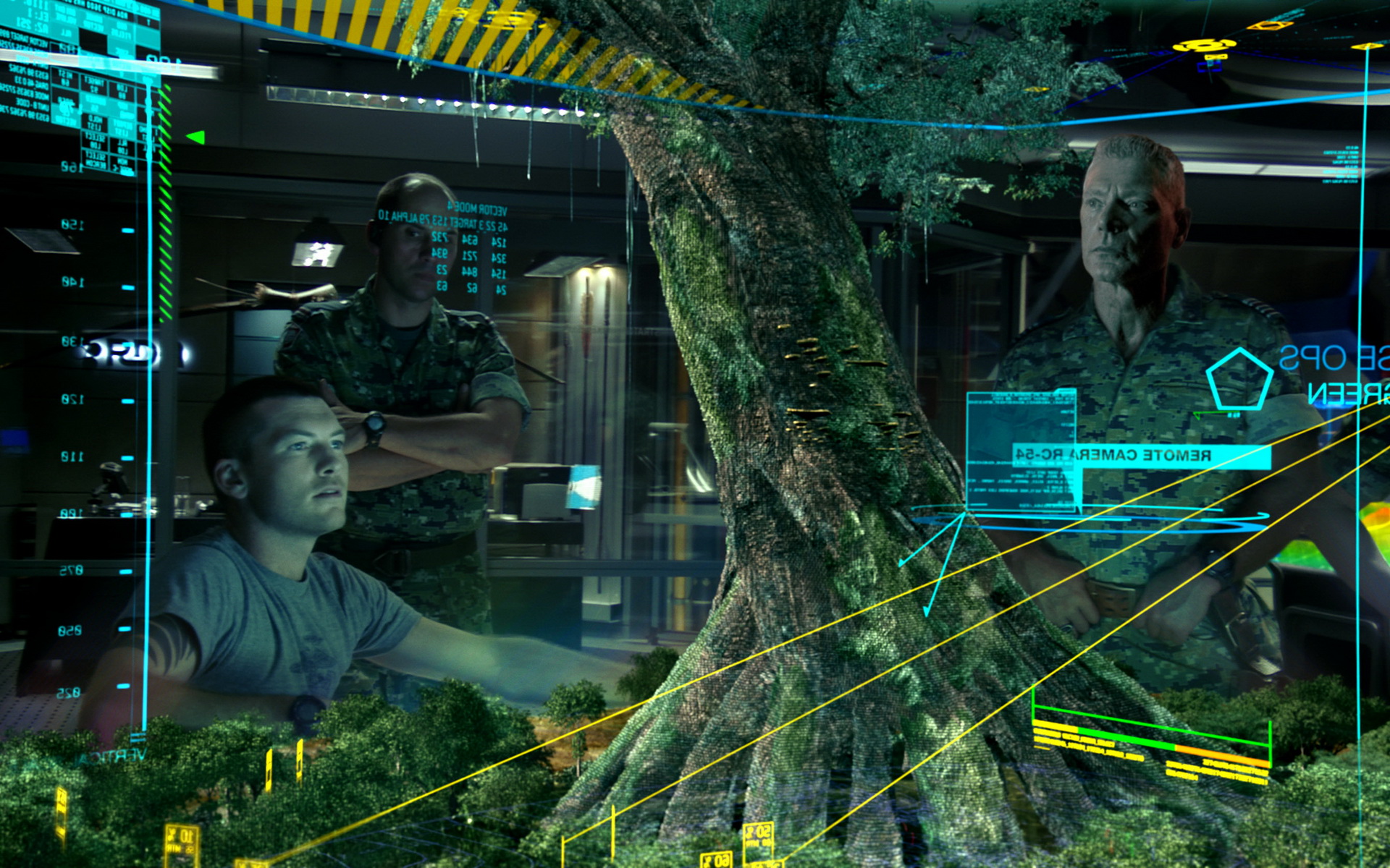 Wallpaper Download Jake Sully And Miles Quaritch - Augmented Reality In Avatar , HD Wallpaper & Backgrounds