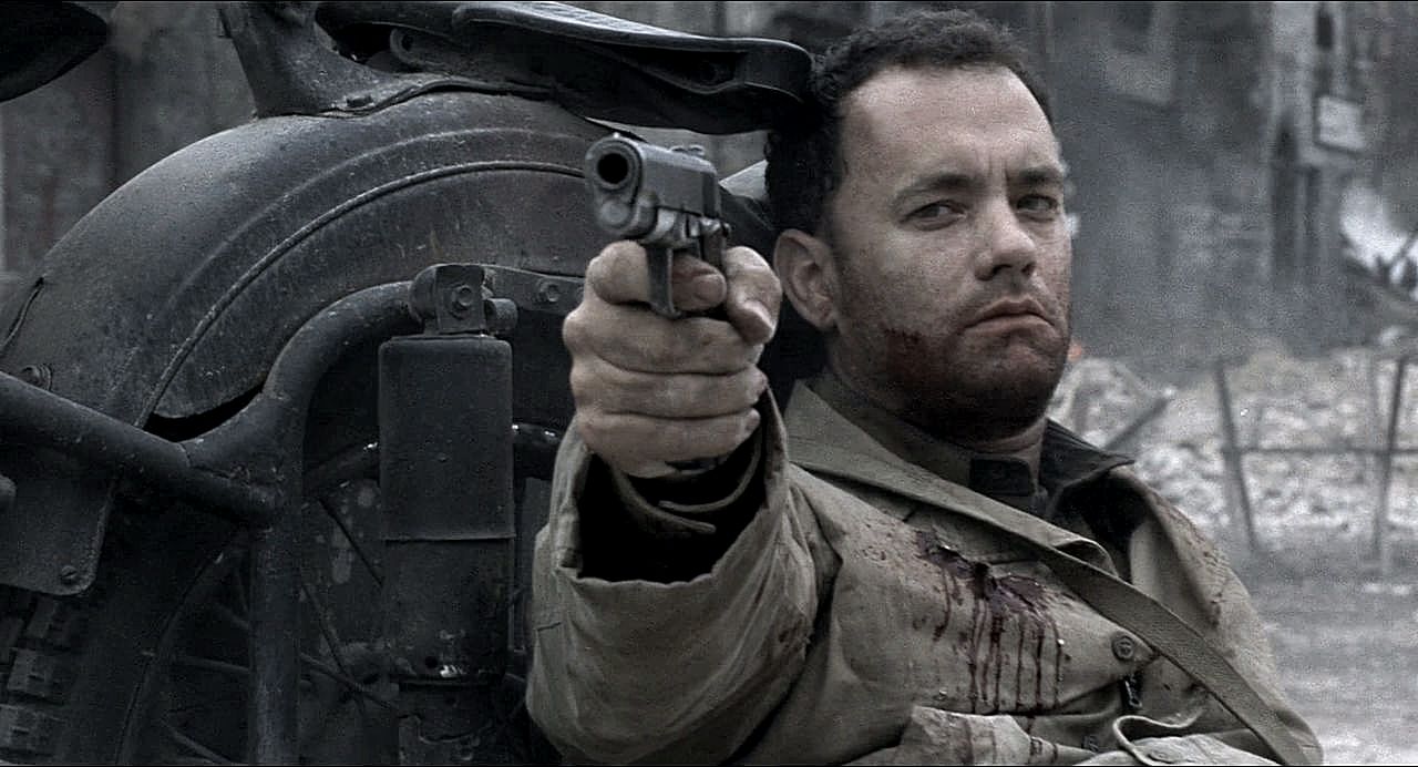 Saving Private Ryan Tom Hanks - Saving Private Ryan 1911 , HD Wallpaper & Backgrounds