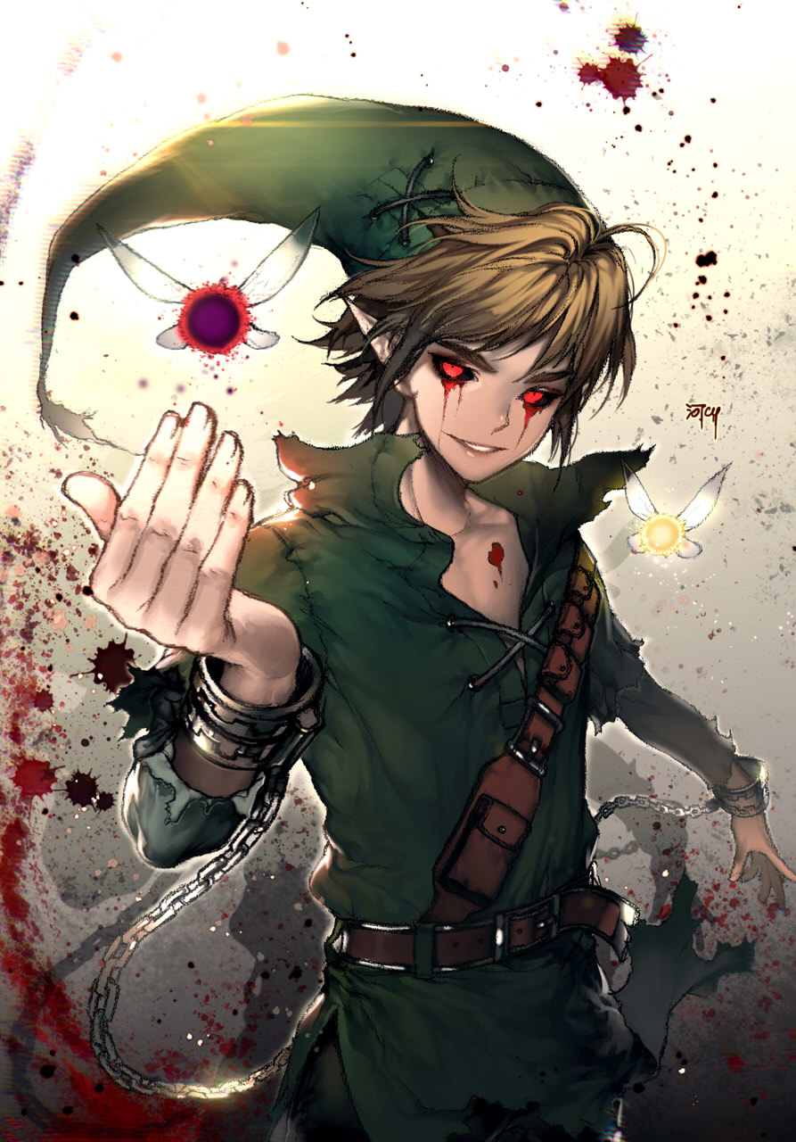 Link, Navi, The Legend Of Zelda Hd Wallpaper Desktop - Ben Drowned , HD Wallpaper & Backgrounds