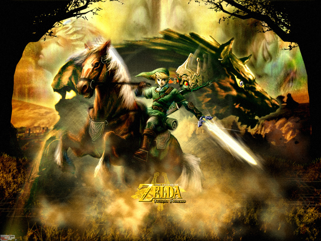 Legend Zelda Twilight Princess Link - Twilight Princess Link Background , HD Wallpaper & Backgrounds