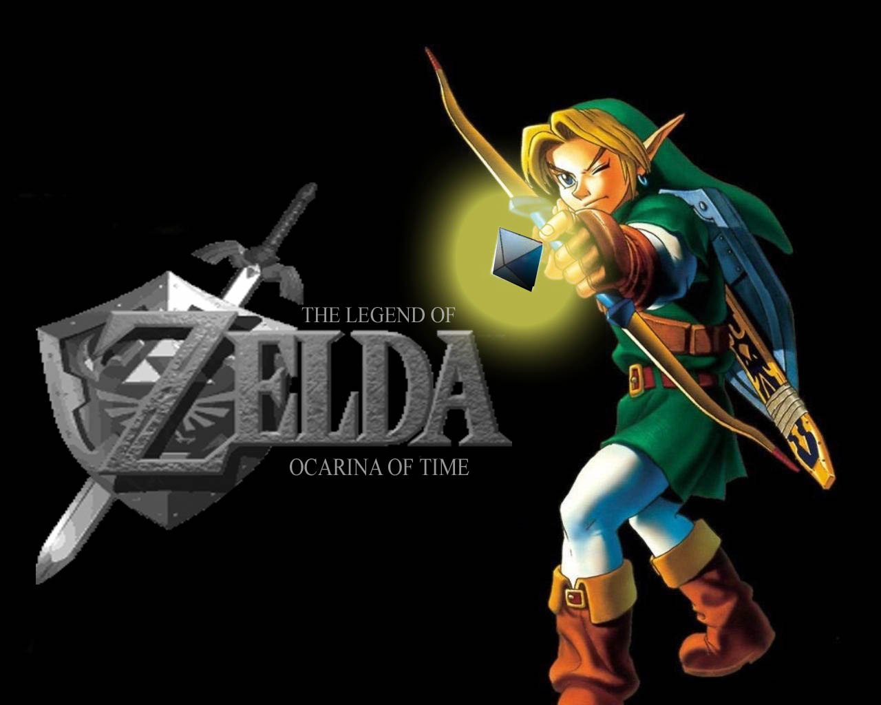 The Legend Of Zelda Link Wallpapers - Legend Of Zelda Ocarina Of Time , HD Wallpaper & Backgrounds