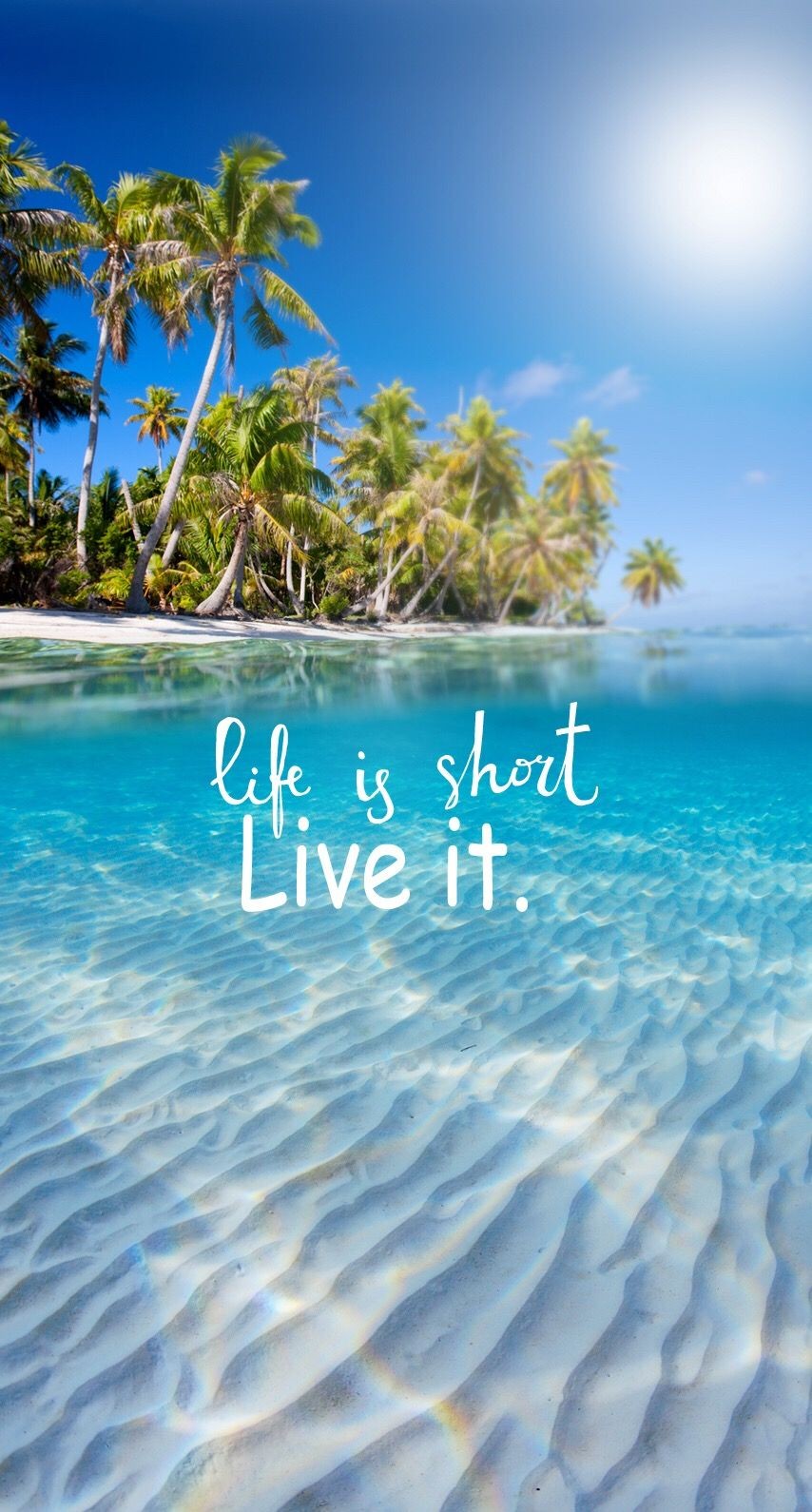 Photo Gallery Of The Amazing Summer Background And - Life Is Short Live , HD Wallpaper & Backgrounds