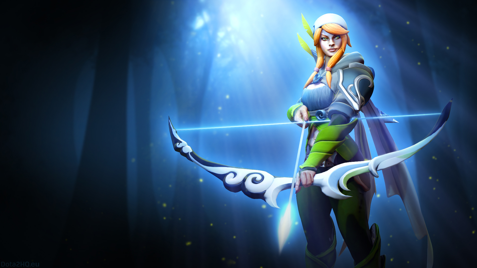 Windranger Game Dota 2 Wallpaper - Windranger Dota 2 Wallpaper Hd , HD Wallpaper & Backgrounds