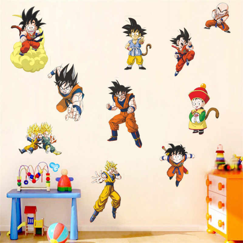Seven Dragon Bead Sun Wukong Wall Wallpaper Cartoon - Dragon Ball Z , HD Wallpaper & Backgrounds