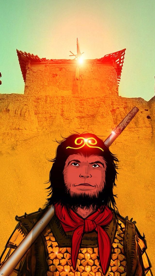 Monkey King Moon Box Movie Poster Art - Chinese Odyssey Monkey King , HD Wallpaper & Backgrounds