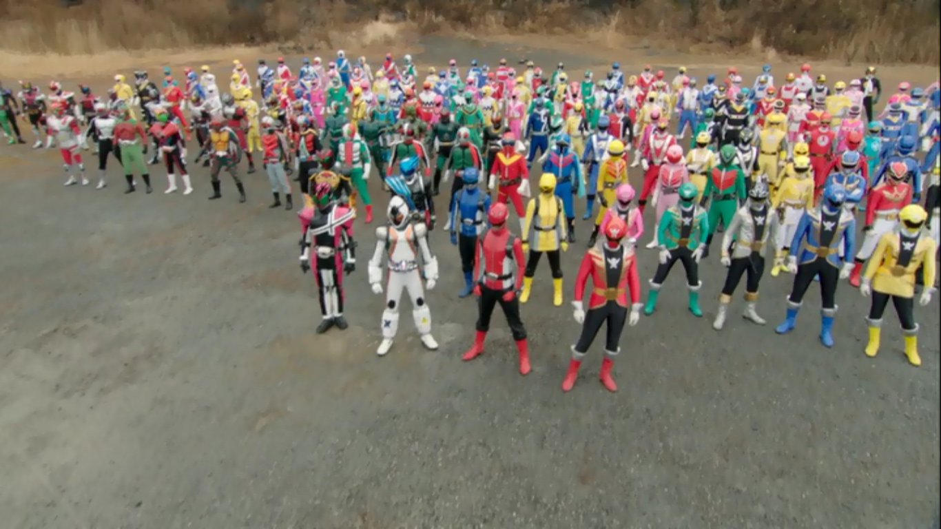 Super Hero Taisen All Riders Sentai1 - Kamen Rider Vs Sentai , HD Wallpaper & Backgrounds