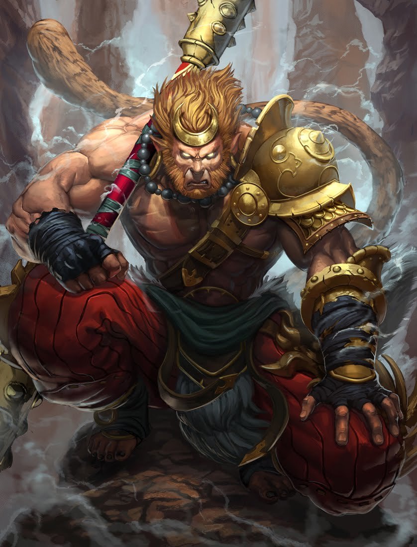 No Caption Provided - Sun Wukong Smite , HD Wallpaper & Backgrounds