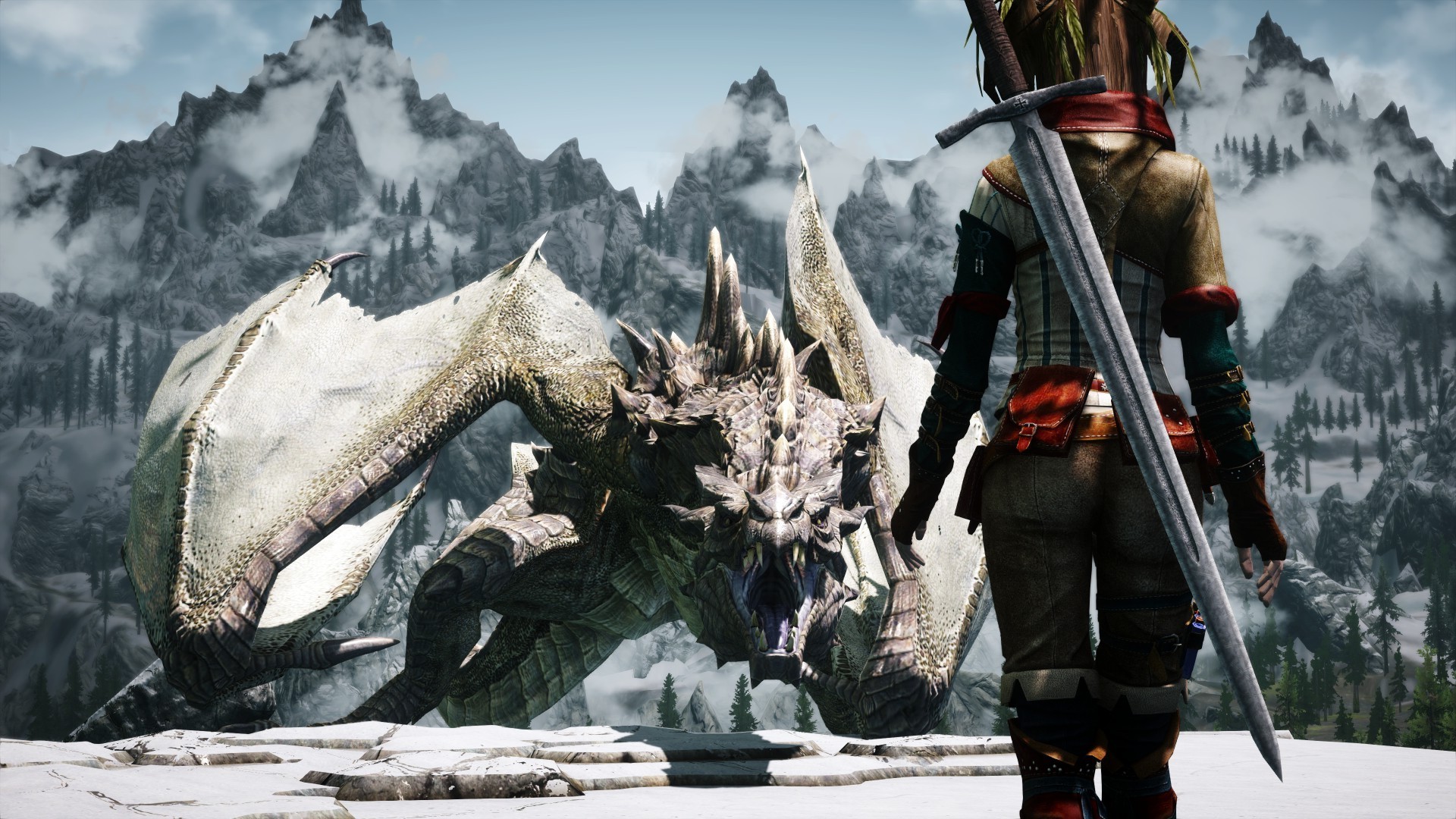 Dragonborn, The Elder Scrolls, The Elder Scrolls V - Skyrim Desktop Wallpaper Hd , HD Wallpaper & Backgrounds