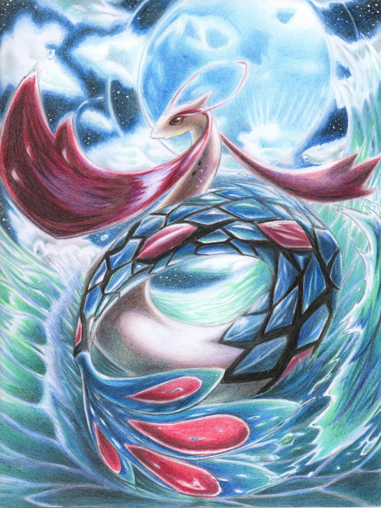 Milotic Download Milotic Image - Pokemon Fan Art Milotic , HD Wallpaper & Backgrounds