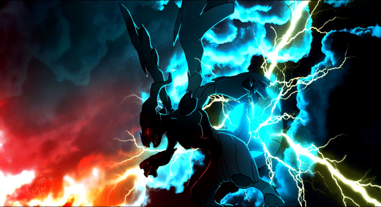 Cool Zekrom Pokemon Wallpapers - Pokemon Zekrom , HD Wallpaper & Backgrounds