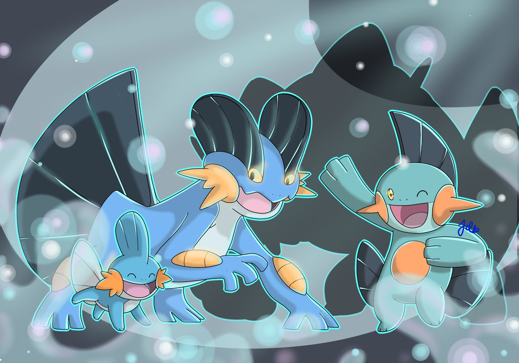 Pokemon Mudkip Animation - Jaiden Animations Pokemon Art , HD Wallpaper & Backgrounds