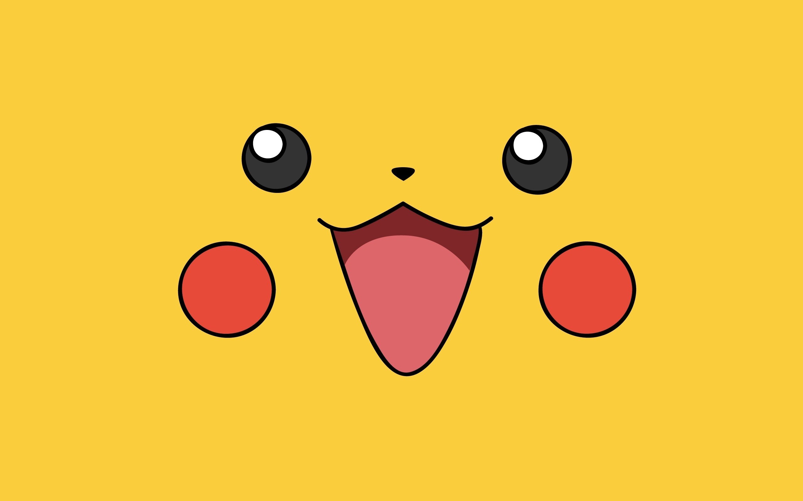 Pikachu Pokemon Cute Face Creative Cartoon 1512150 Hd