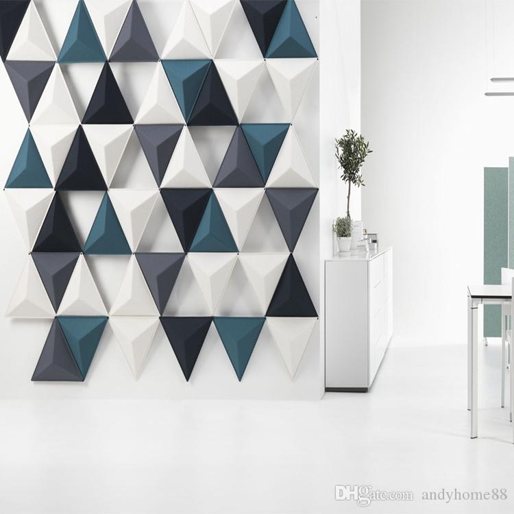 3d Stereo Living Room Tv Wall Wallpaper Nordic Fashion - Decoracion En 3d Para Paredes , HD Wallpaper & Backgrounds