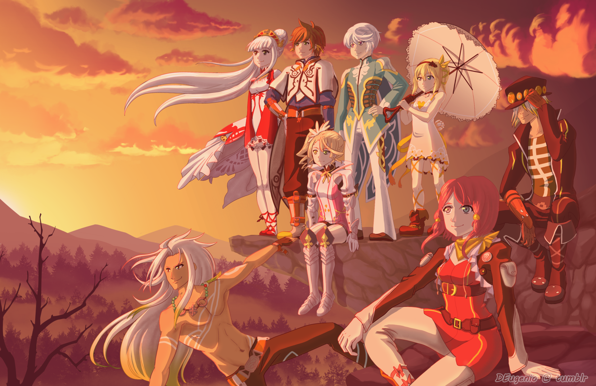 Anime Tales Of Zestiria The X Wallpaper - Cartoon , HD Wallpaper & Backgrounds