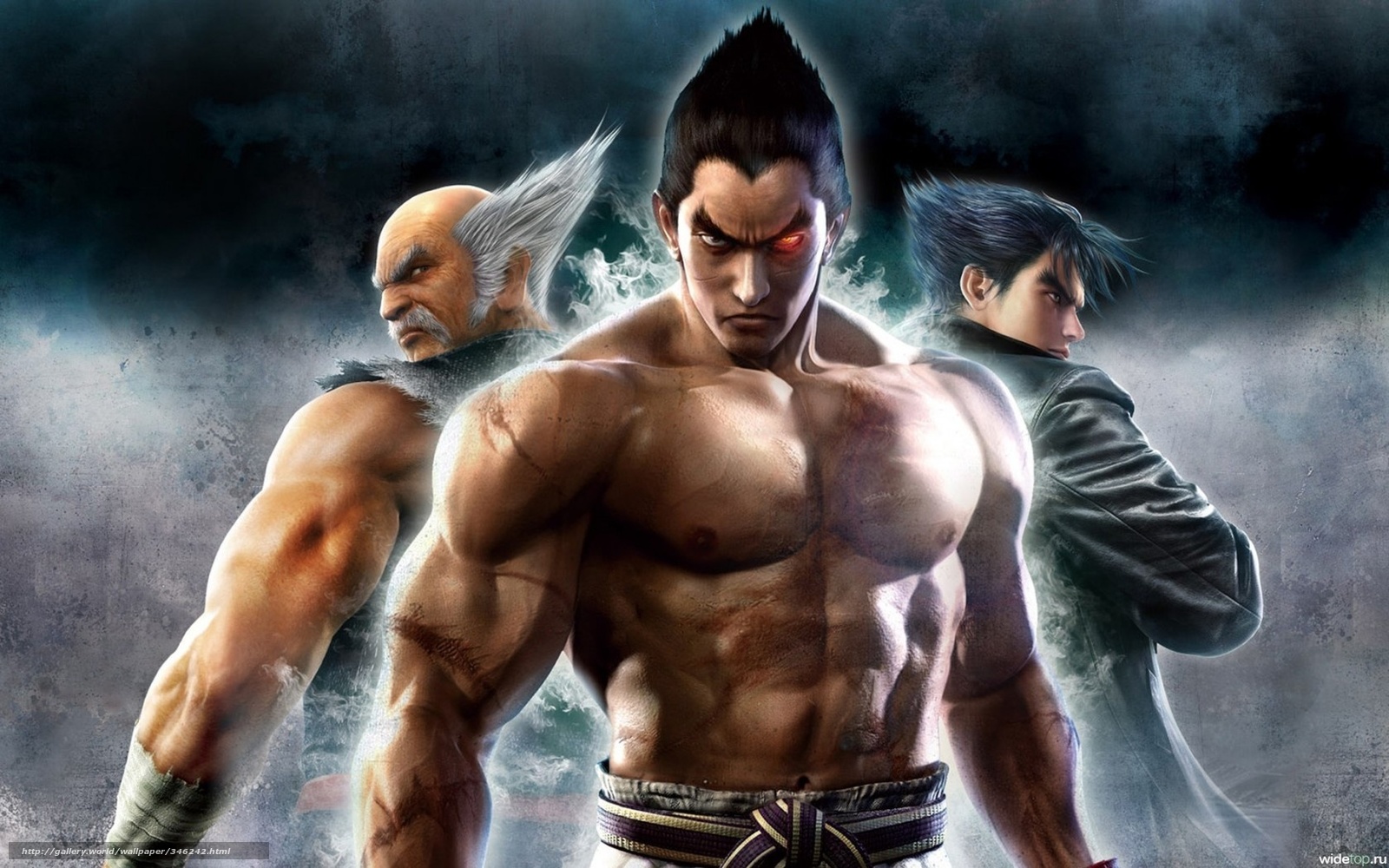Download Wallpaper Tekken, Jin Kazama, Kazuya Mishima, - Tekken 6 Poster , HD Wallpaper & Backgrounds