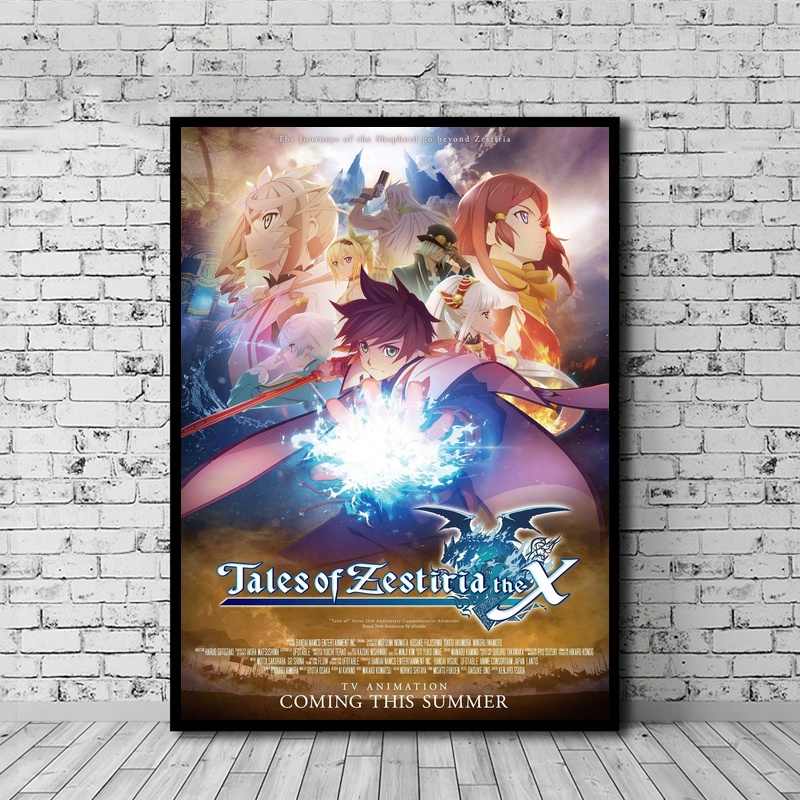 Tales Of Zestiria The X Anime Poster Canvas Painting - Tales Of Zestiria The X Poster , HD Wallpaper & Backgrounds