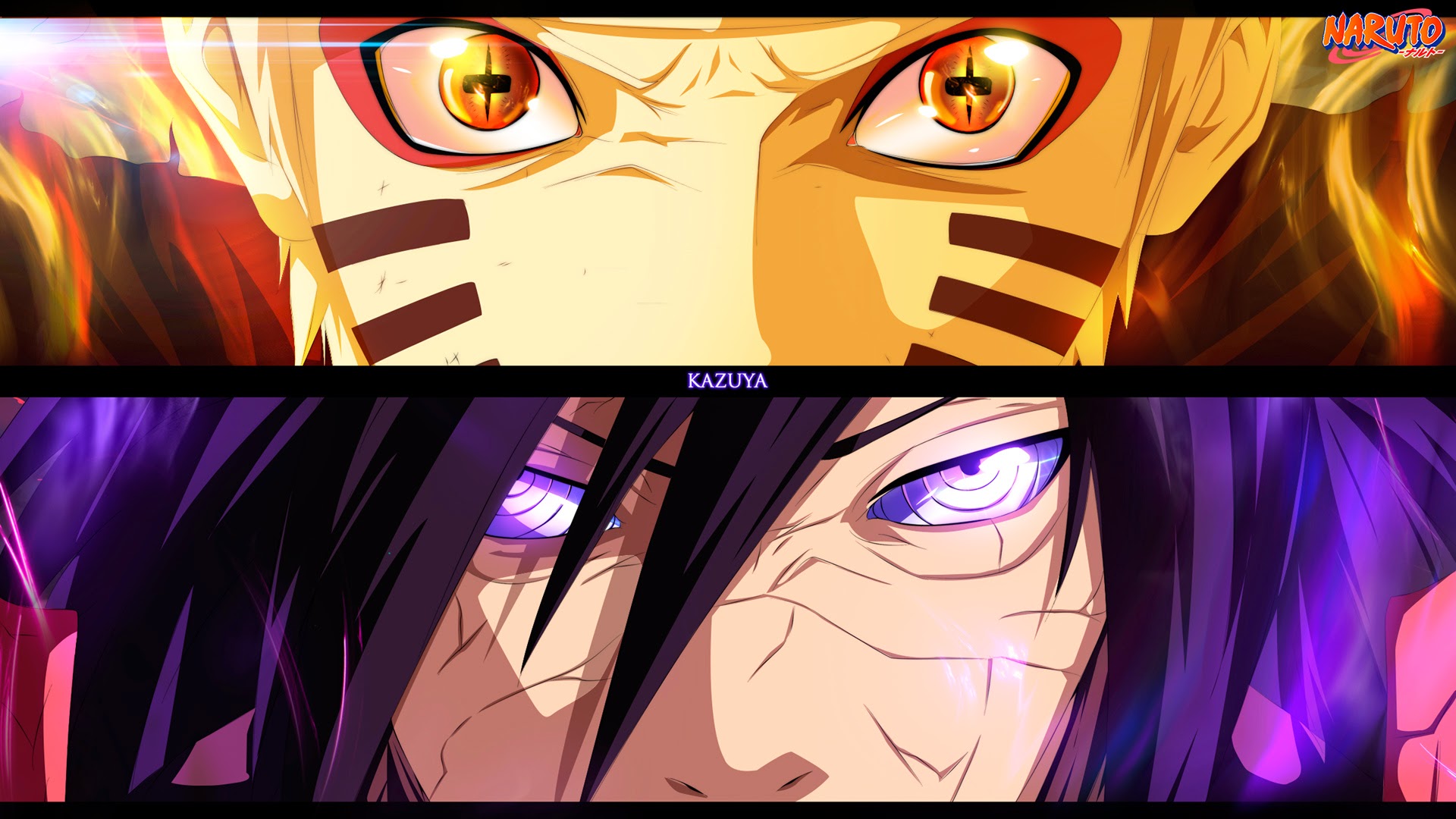 Kazuya Naruto Wallpaper - Naruto Sasuke Vs Madara , HD Wallpaper & Backgrounds