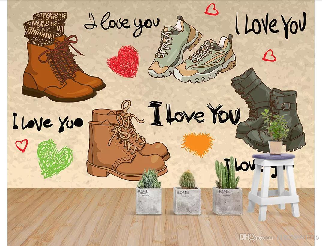 Custom 3d Photo Wall Murals Wallpaper Fashion Nostalgic - Papel Tapiz Para Mujer , HD Wallpaper & Backgrounds