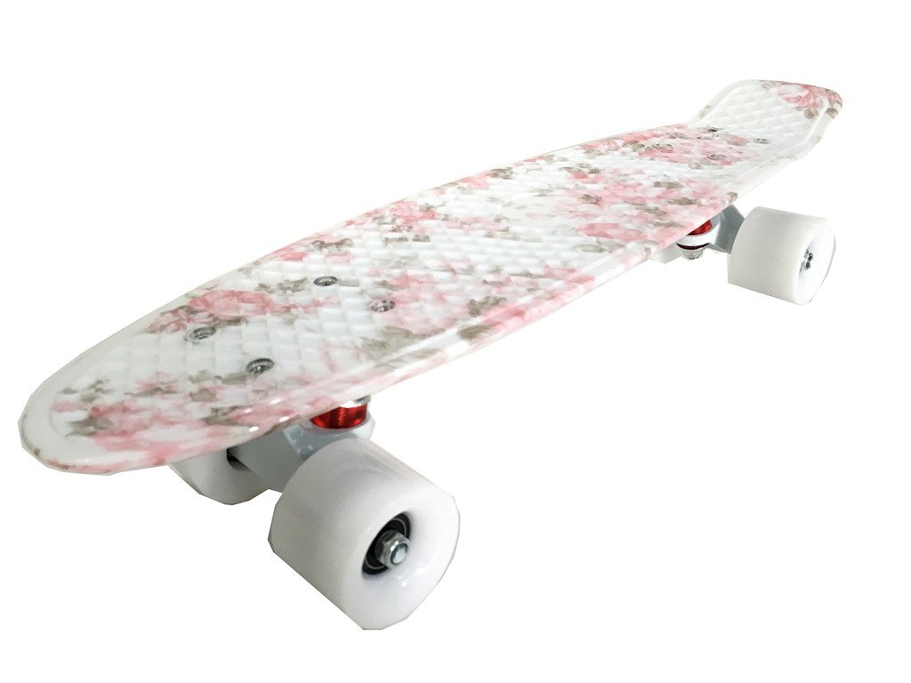 Dreamfair Mini Custom Retro Floral Penny Board, Skateboards - Longboard , HD Wallpaper & Backgrounds