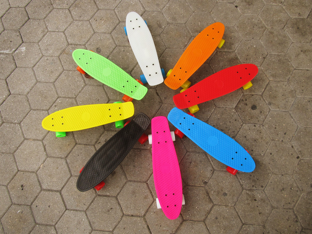 Fantastic Plastic From Penny Skateboards - Colorful Skateboards , HD Wallpaper & Backgrounds