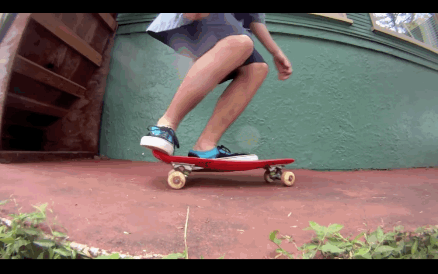Penny Skateboards Illusion Flip On A Penny Gif - Skateboard Wheel , HD Wallpaper & Backgrounds