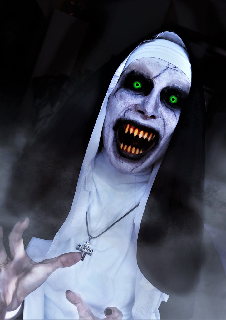 The Nun By Sarina Rose Tags - Horror , HD Wallpaper & Backgrounds