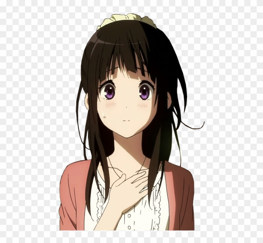 236 Images About Hyouka On We Heart It - Hyouka Chitanda Ponytail , HD Wallpaper & Backgrounds