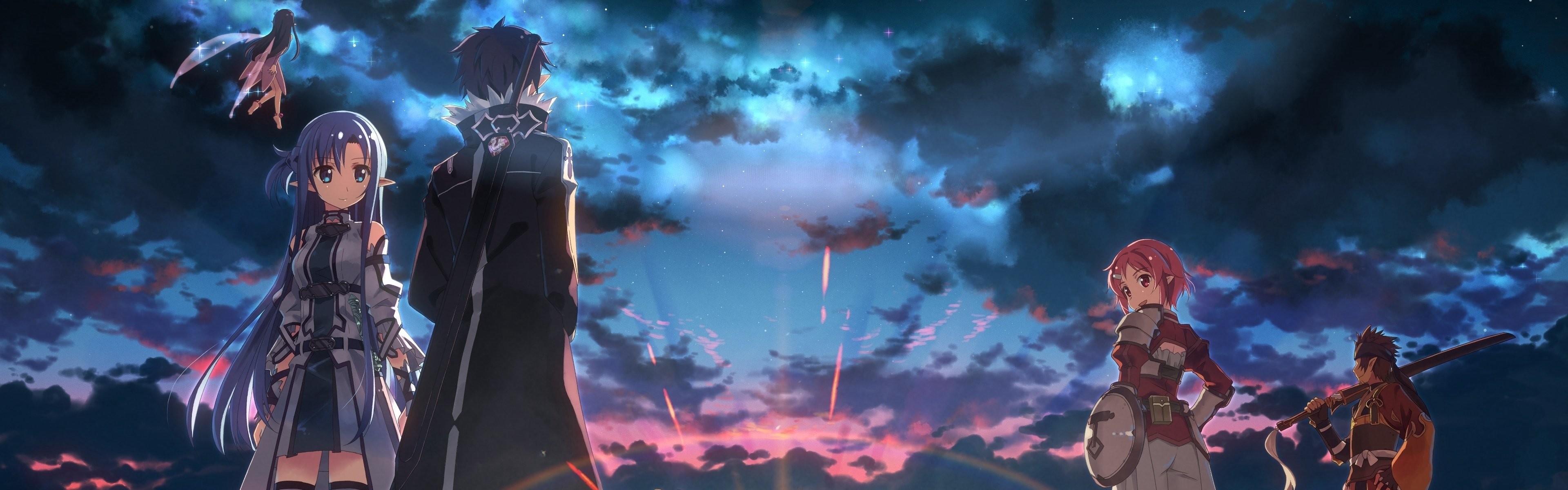 Hd Wallpaper - Dual Monitor Anime Wallpaper 4k , HD Wallpaper & Backgrounds