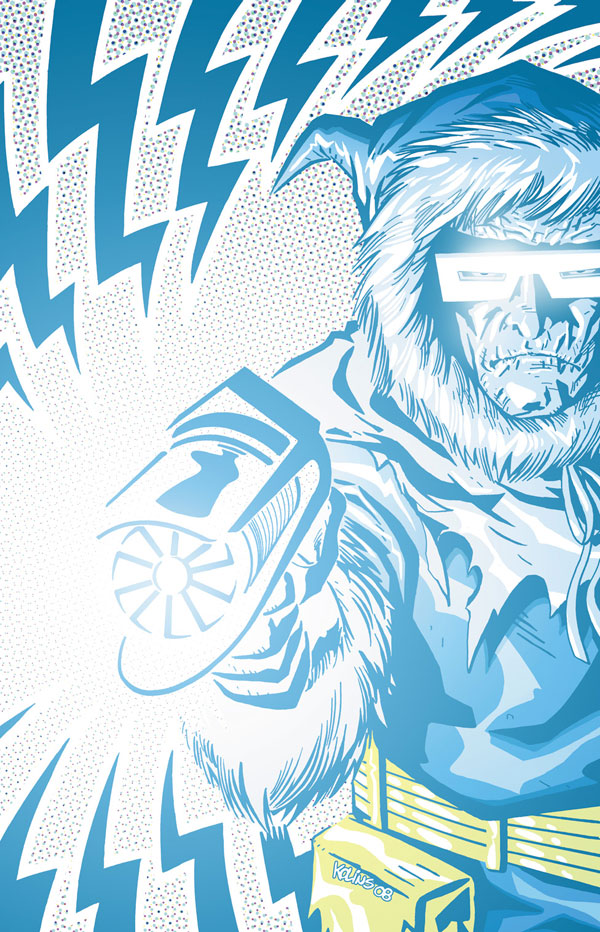 Captain Cold Vs Guldo - Final Crisis Rogues Revenge Full Comic , HD Wallpaper & Backgrounds
