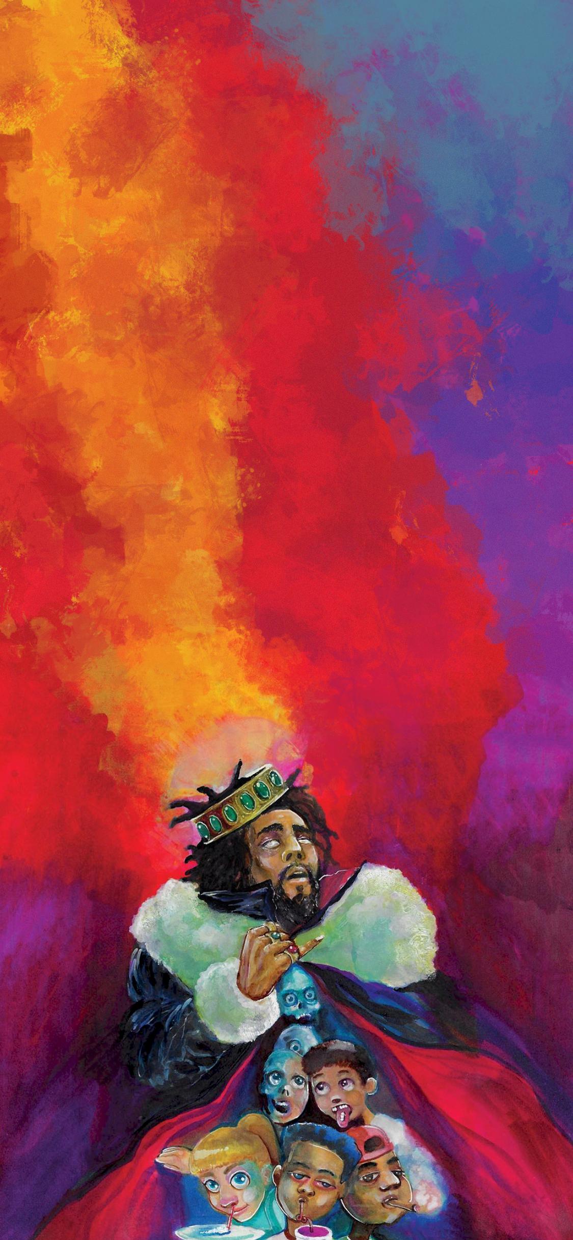 I Made This Kod Iphone X Wallpaper Which I Thought - Kod Album Cover J Cole , HD Wallpaper & Backgrounds