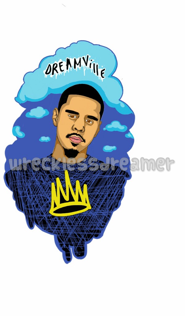 J Cole Wallpaper Hd 444601 Source - Illustration , HD Wallpaper & Backgrounds