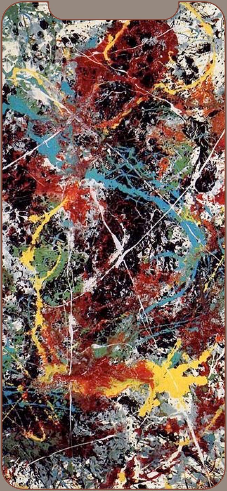Eyes In The Heat By Jackson Pollock - Example Of Abstract Expressionism Art , HD Wallpaper & Backgrounds