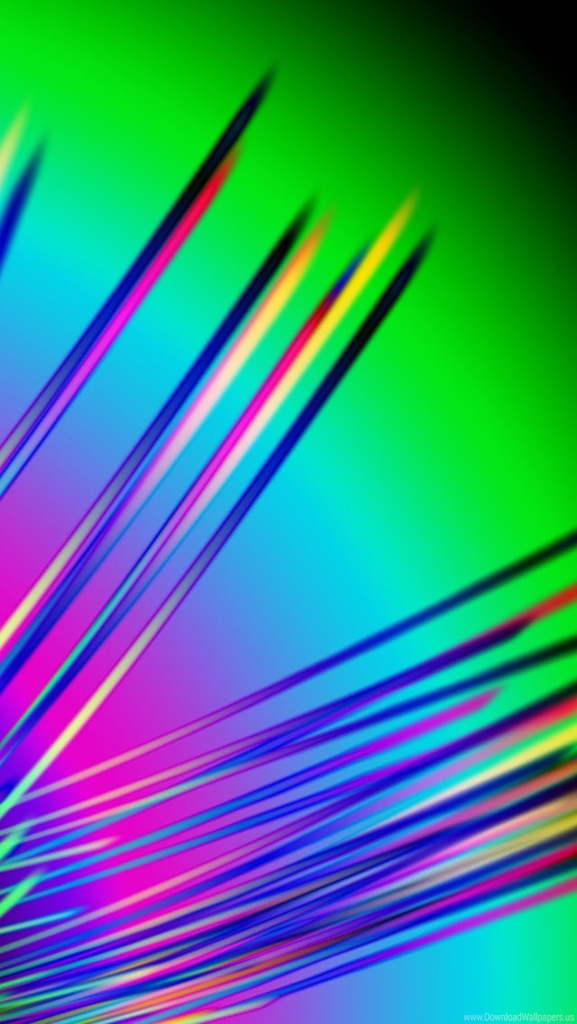 Download Iphone 5, Iphone 5s, Iphone 5c, Ipod Touch - Neon Splash , HD Wallpaper & Backgrounds